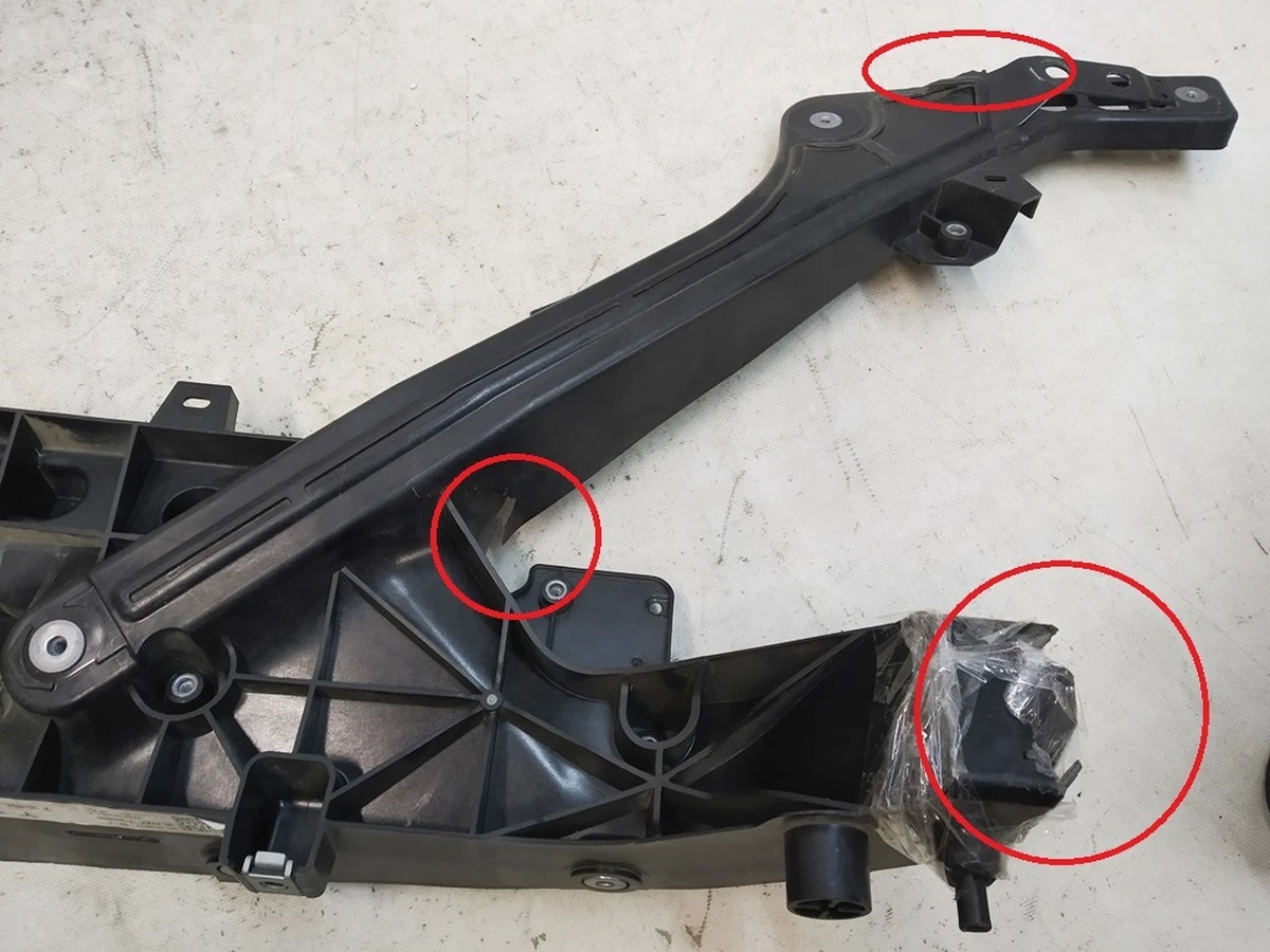 1 COMP, FR END CARRIER, MY  Tesla model Y 1495245-00-C