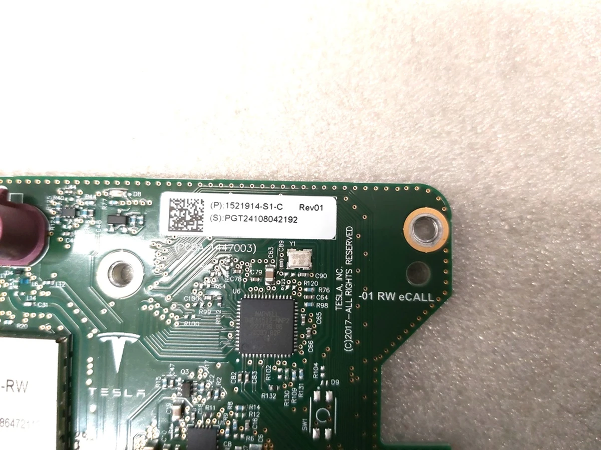 4 Модем EU (LTE) REV01 TITAN Tesla Model S, Model X, Model 3, Model Y 1521914-S1-C