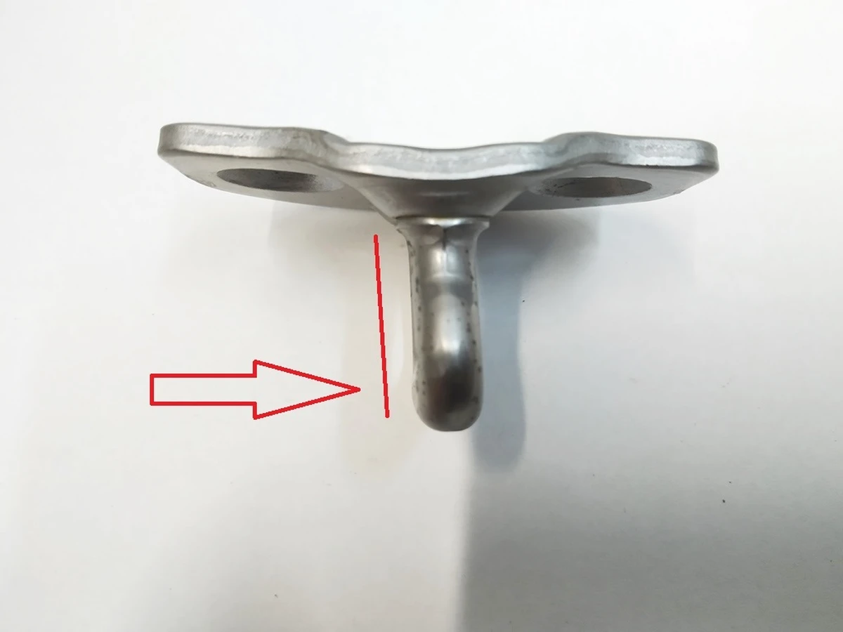 4 Side door striker, S loop Tesla Model 3, Model Y 1525919-00-B