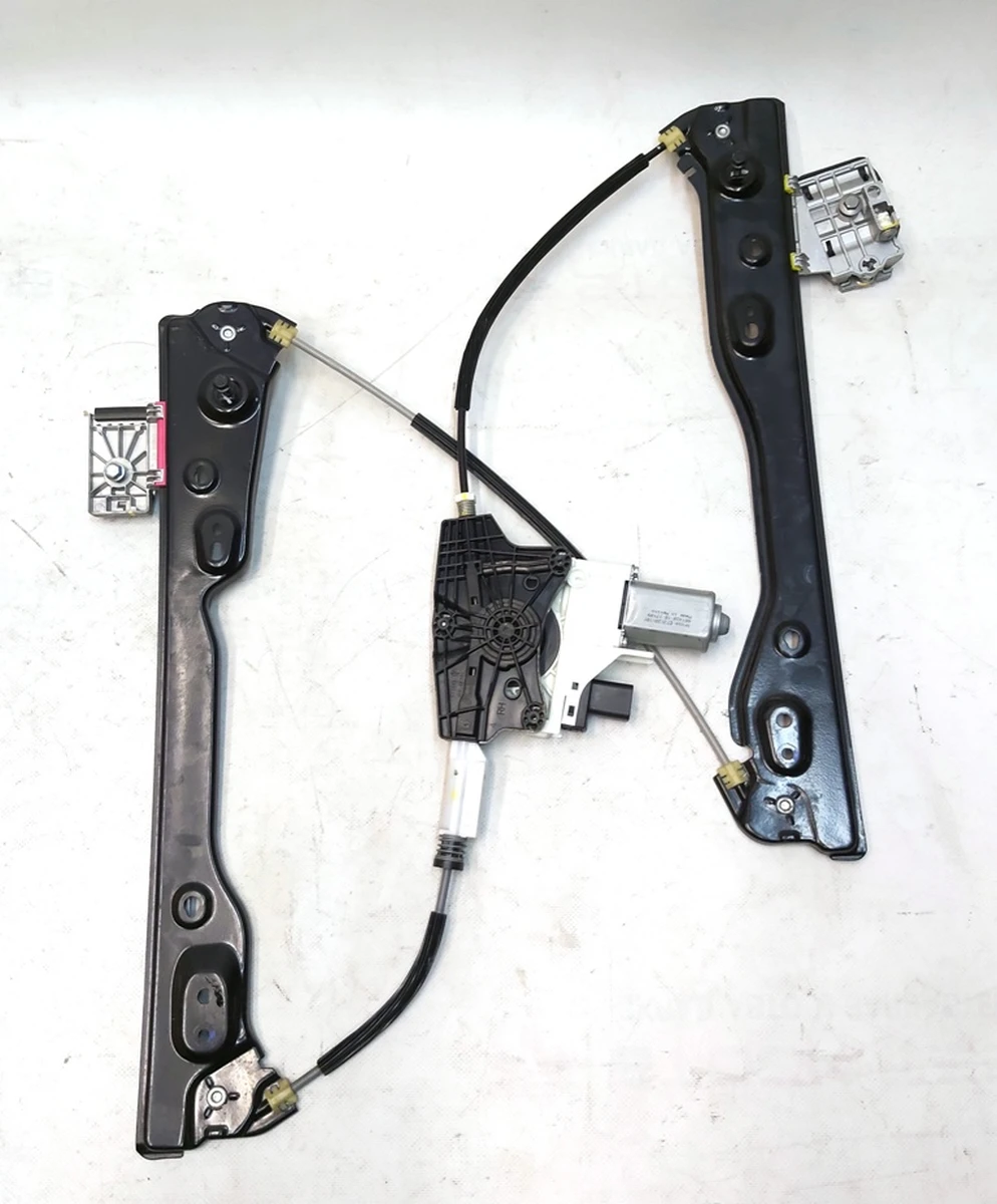 6 Механізм склопідйомника переднього правого у зборі з мотором Tesla Model Y 1526801-00-F