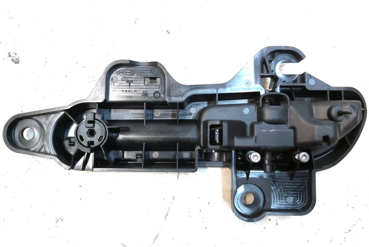 2 Door handle outer- Passive- RH - BLACK REV1 Tesla Model 3, Model Y 1528115-00-D