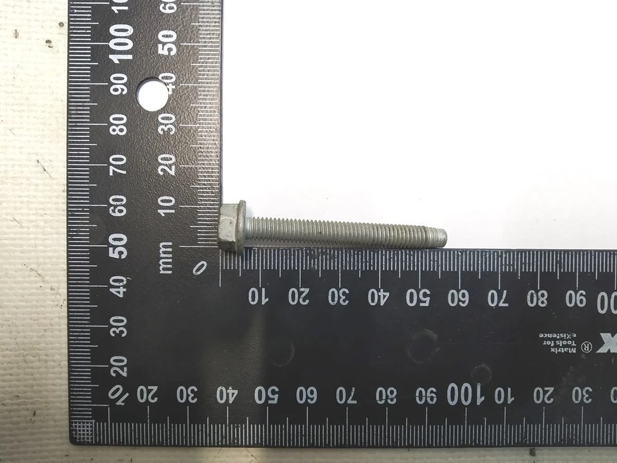 5 Болт компрессора HF, M6x1.0-50,[88], G0110, MAT Tesla Model S Feb 2021, Model X Mar 2021, Model 3, Model 3 Jan 2024, Model Y Feb 2025 1532914-00-A