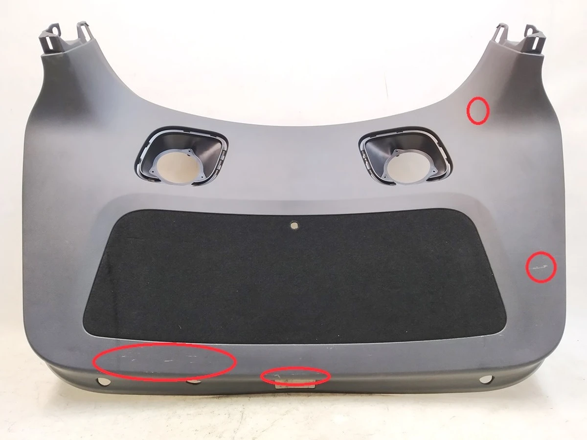 2 LIFTGATE LOWER TRIM,  REAR Tesla model Y 1536684-74-A