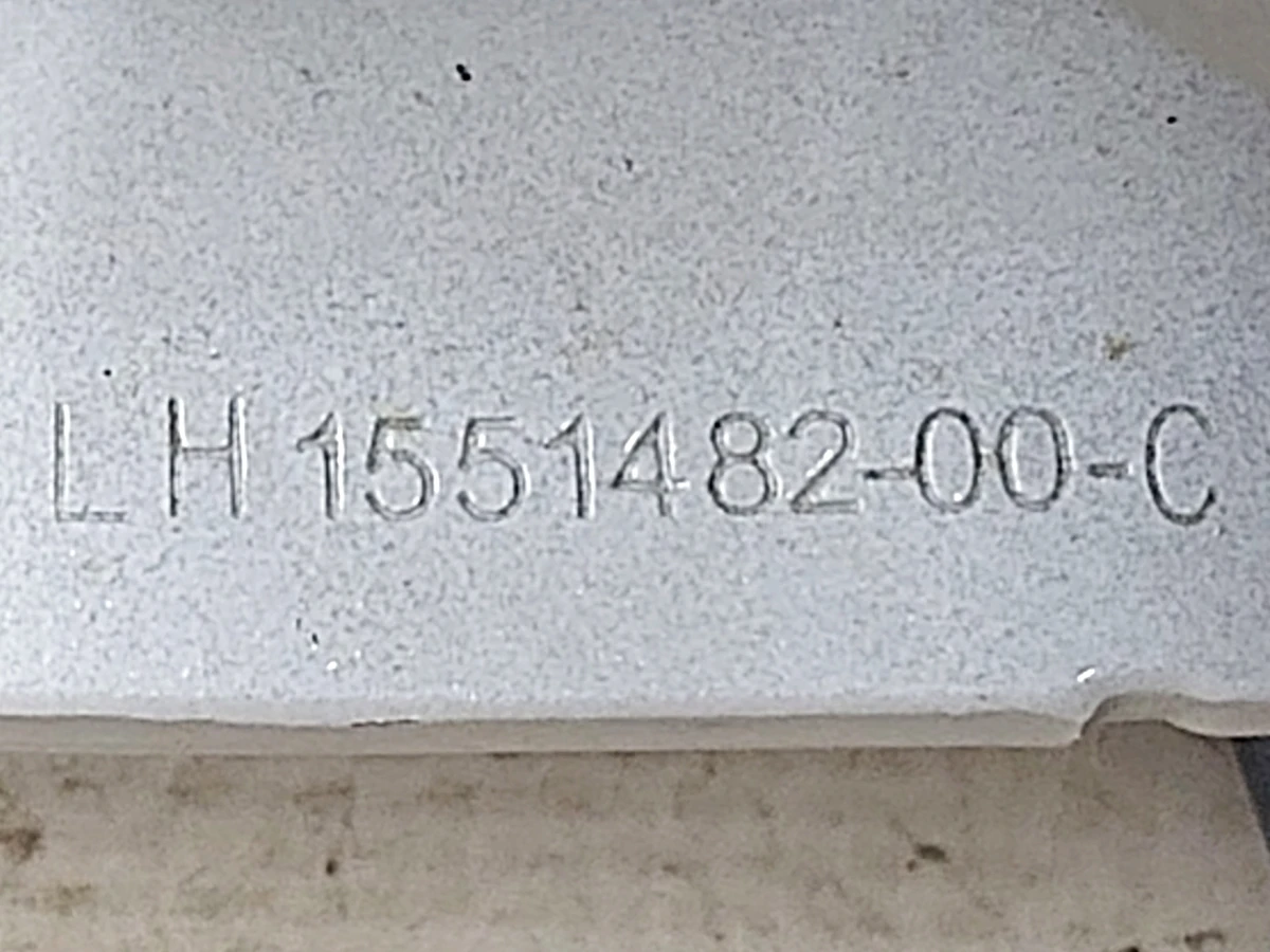 1 Петля крепления крышки багажника левая PPSW Tesla model 3 1551482-99-C