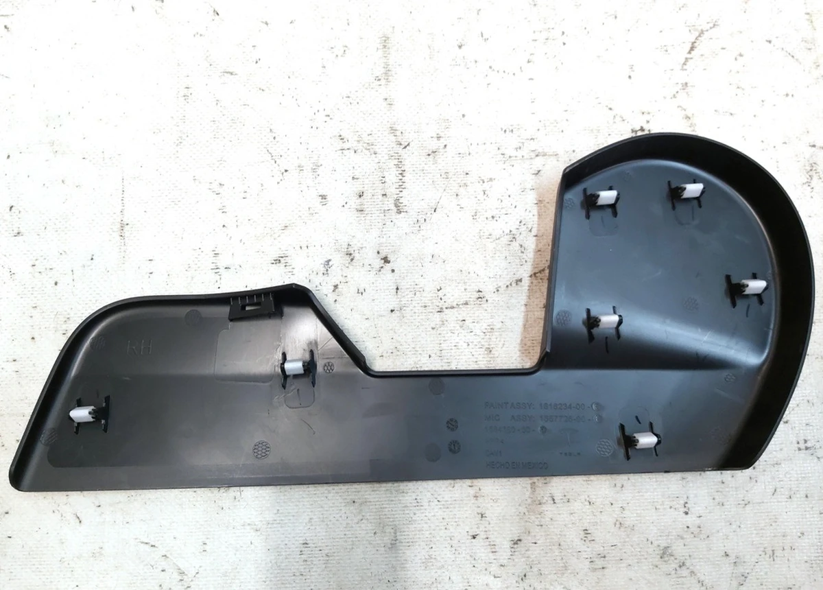 6 FIRST ROW INBOARD SIDESHIELD - FOR LEFT HAND SEAT Tesla Model 3, Model Y 1557725-00-E