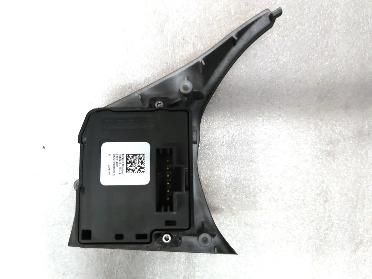 6 STEERING WHEEL SWITCH - RIGHT HAND - MATTE ALUMINUM Tesla Model 3, Model Y 1583976-00-A