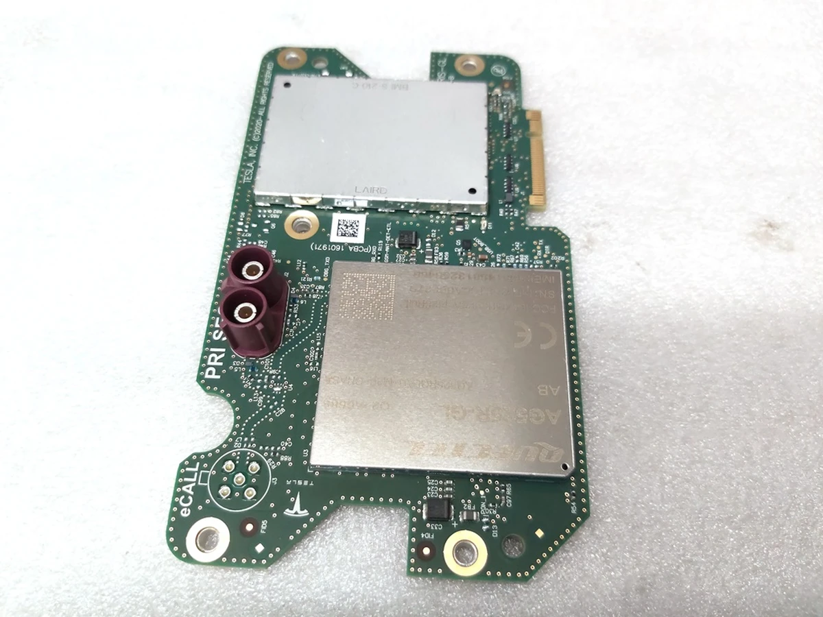 4 PRINTED CIRCUIT BOARD ASSEMBLY - CONNECTIVITY MODULE Tesla Model S Feb 2021, Model X Mar 2021, Model 3, Model 3 Jan 2024, Model Y 1601971-S1-C