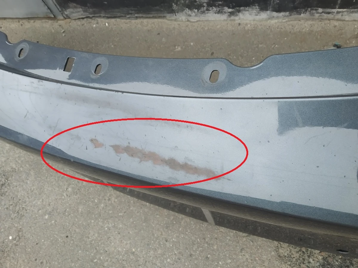 1 Бампер передний PMNG с повреждением Tesla model Y 1493736-S4-A