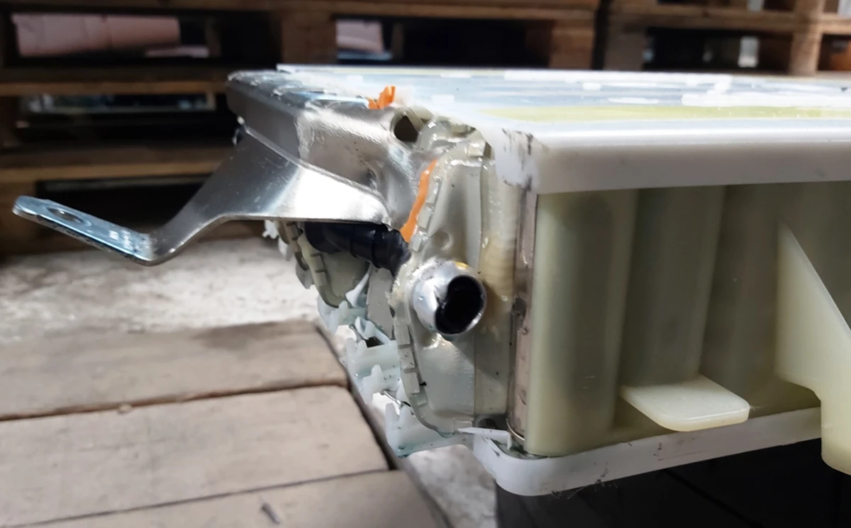 Модуль основної батареї Long Range 25S46P 96Vmax короткий із пошкодженням Tesla model 3, model Y 1104424-00-W