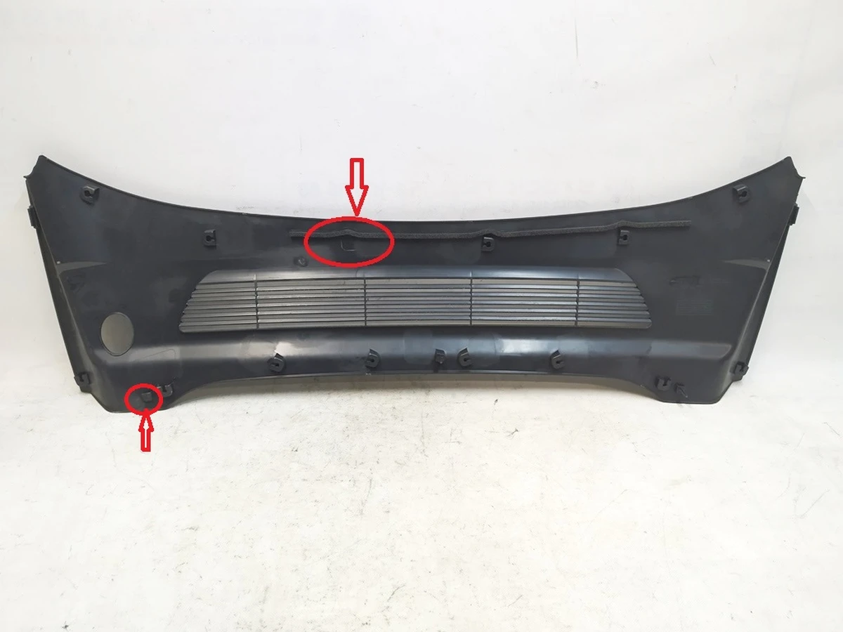 5 Підкапотний пластик боксу задній без кліпс (пошкоджений) Tesla model Y 1619812-00-B
