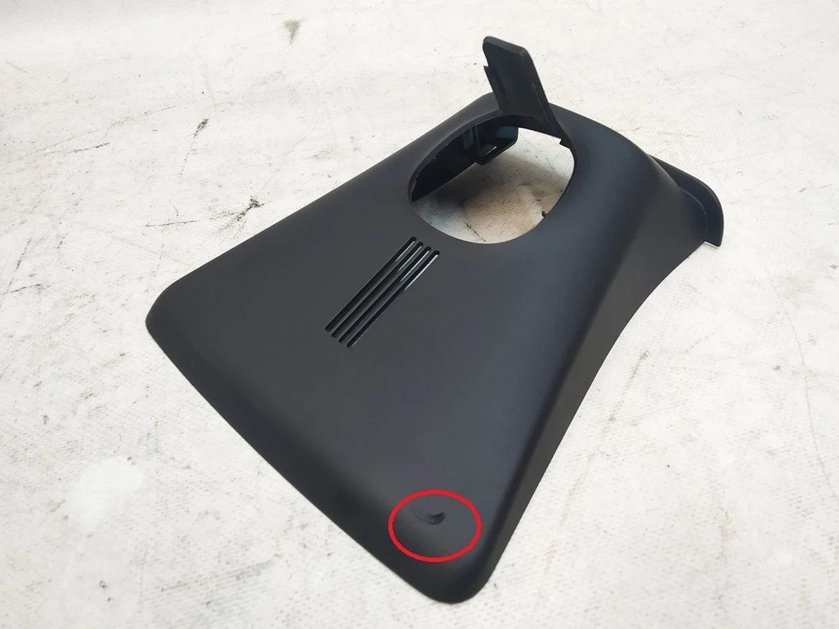 3 REARVIEW MIRROR, QUAD CAMERA UPPER COVER Tesla model Y 1755687-00-B