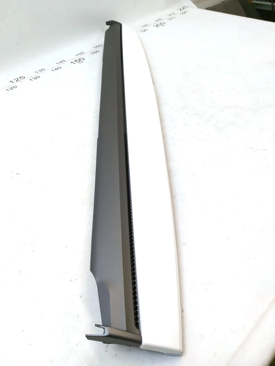 6 INSTRUMENT PANEL DECOR ASSEMBLY - LEFT HAND DRIVE - ALUMINUM with damage for Tesla Model 3, Model Y 1621493-00-A 1100567-00-F