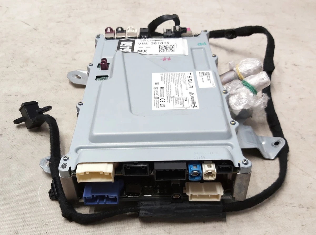 1 CAR COMPUTER - LEFT HAND DRIVE - PROVISIONED - GAMING CAR COMPUTER Tesla Model S Feb 2021, Model X Mar 2021 1637790-S0-G