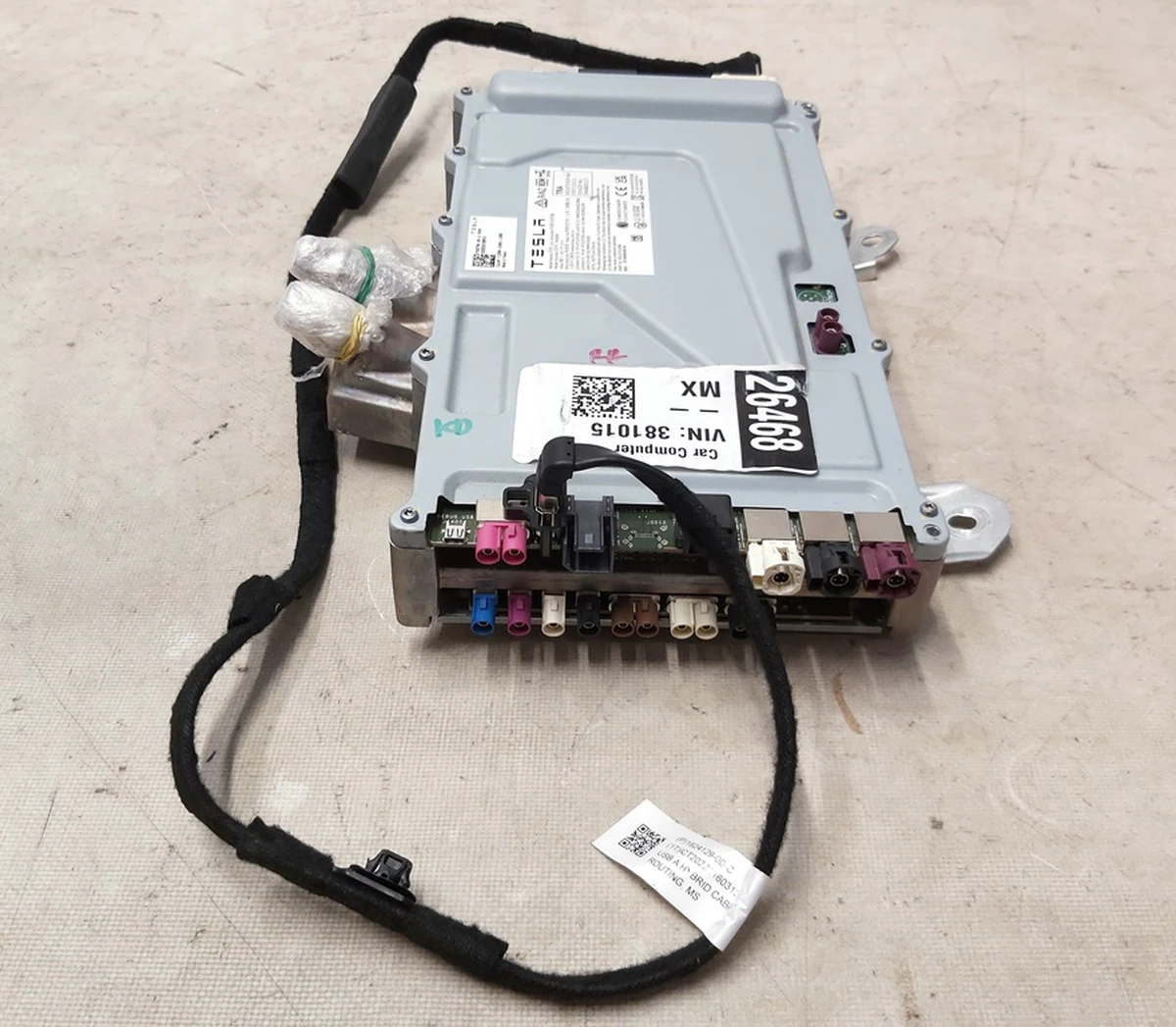 1 CAR COMPUTER - LEFT HAND DRIVE - PROVISIONED - GAMING CAR COMPUTER Tesla Model S Feb 2021, Model X Mar 2021 1637790-S0-G