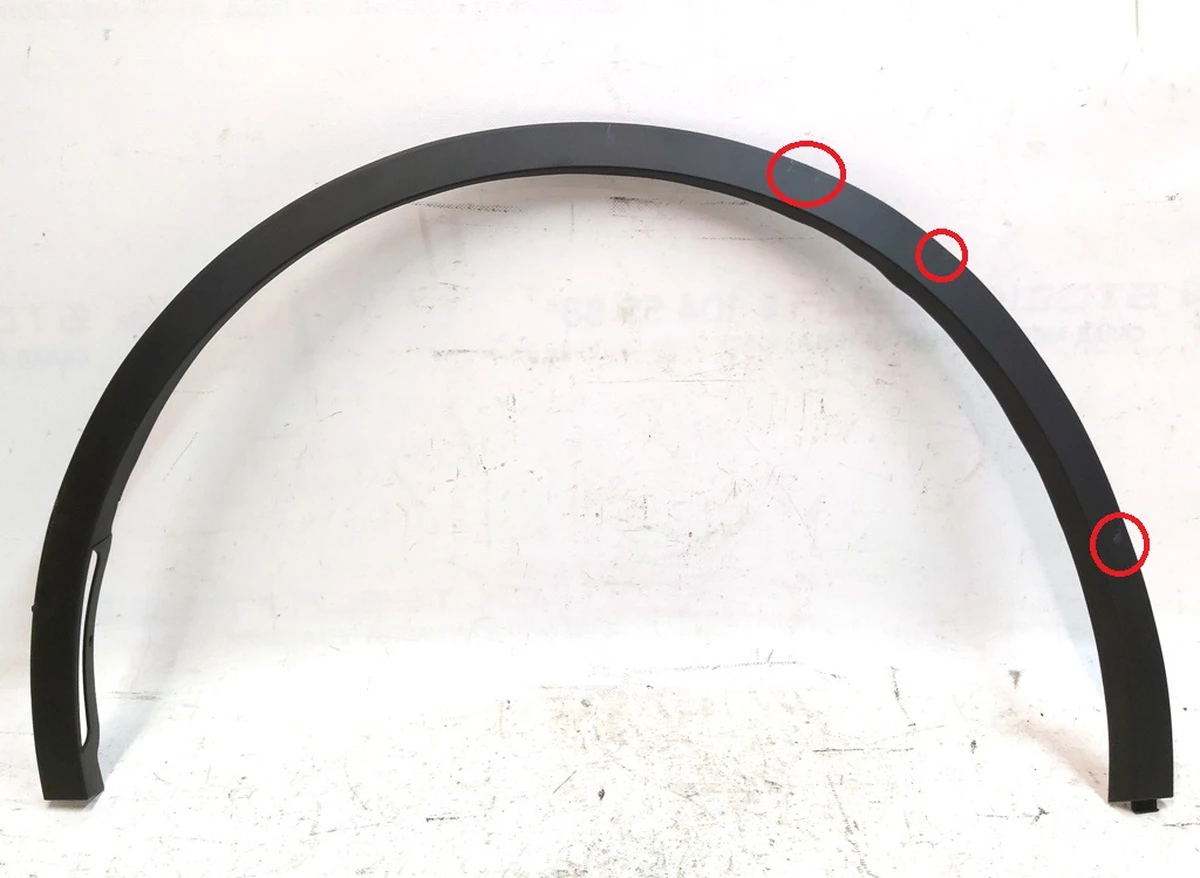 8 Накладка арки крила переднього лівого з пошкодженням Tesla model Y 1494185-00-C