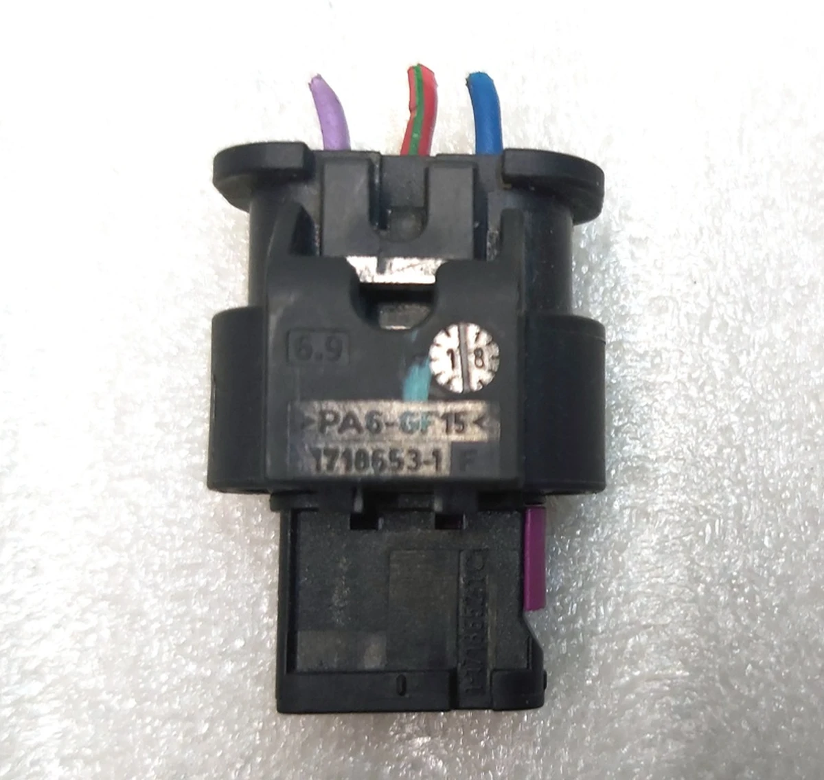 Разъем парктроника 1127502-00 DELPHI 35126369-35126370 Tesla Model S REST, Model X, Model 3, Model Y 1718653-1F