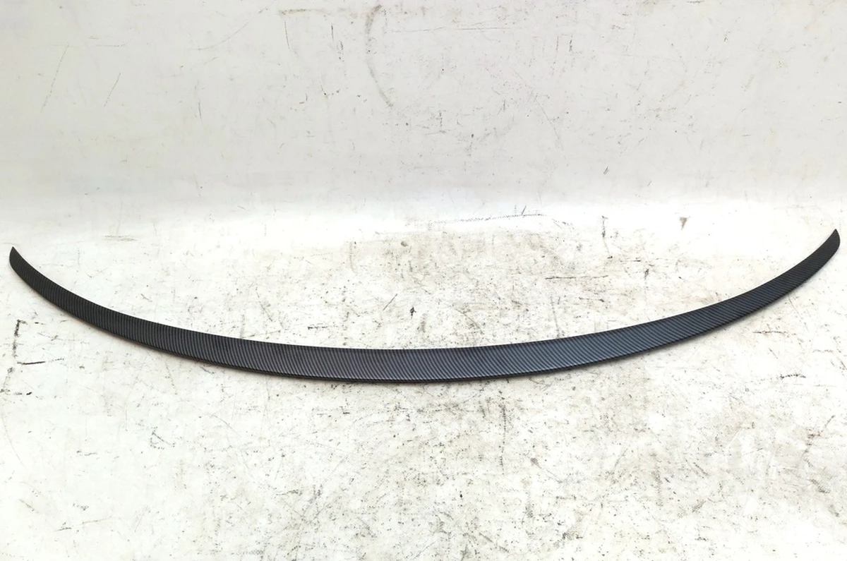 11 Спойлер декоративный крышки багажника (ляды) MATTE CARBON Tesla model Y 1081460-E0-D