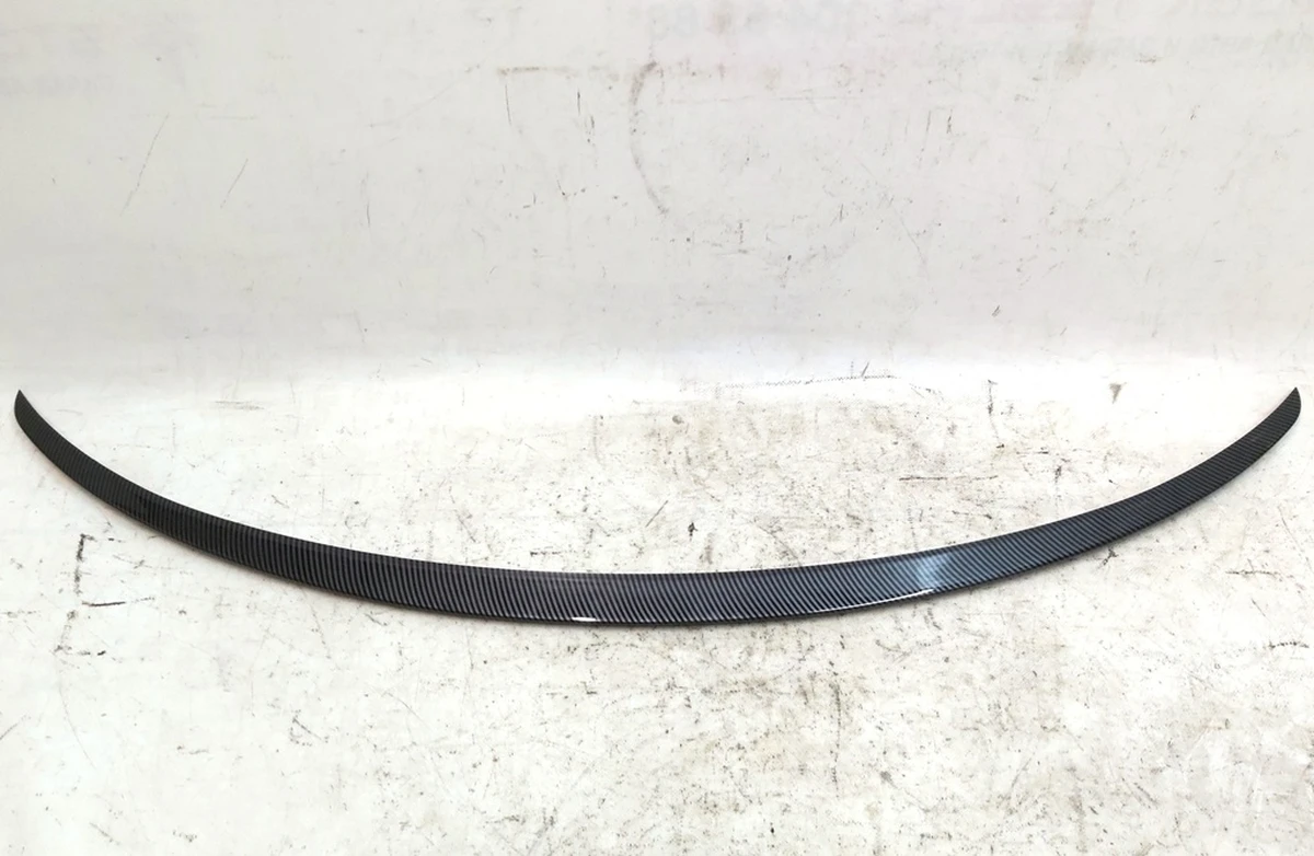 11 Спойлер декоративний кришки багажника (ляди) GLOSSY CARBON Tesla model Y 1081460-E0-D
