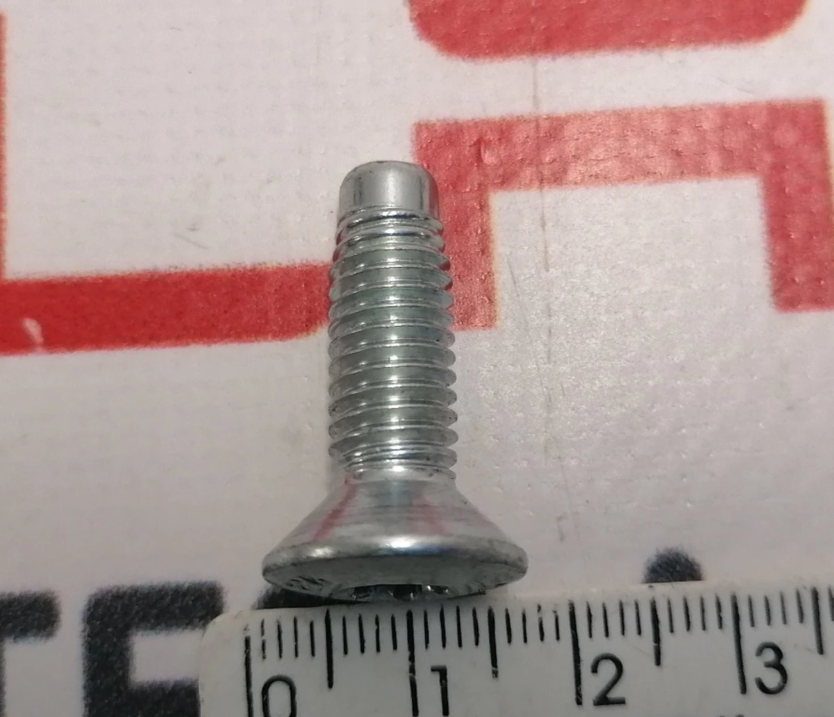 4 Болт TRX CSKP M8-1.25x25[9.8]-M-09 Tesla model S, model S REST, model X, model X Mar 2021 2007217-00-B