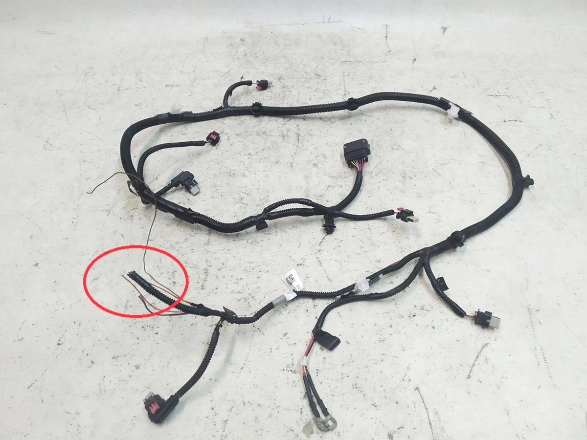 1 Електропроводка бампера переднього 6 парктроніків (пошкодження) FSD Tesla Model 3, Model 3 REST 2067958-00-B