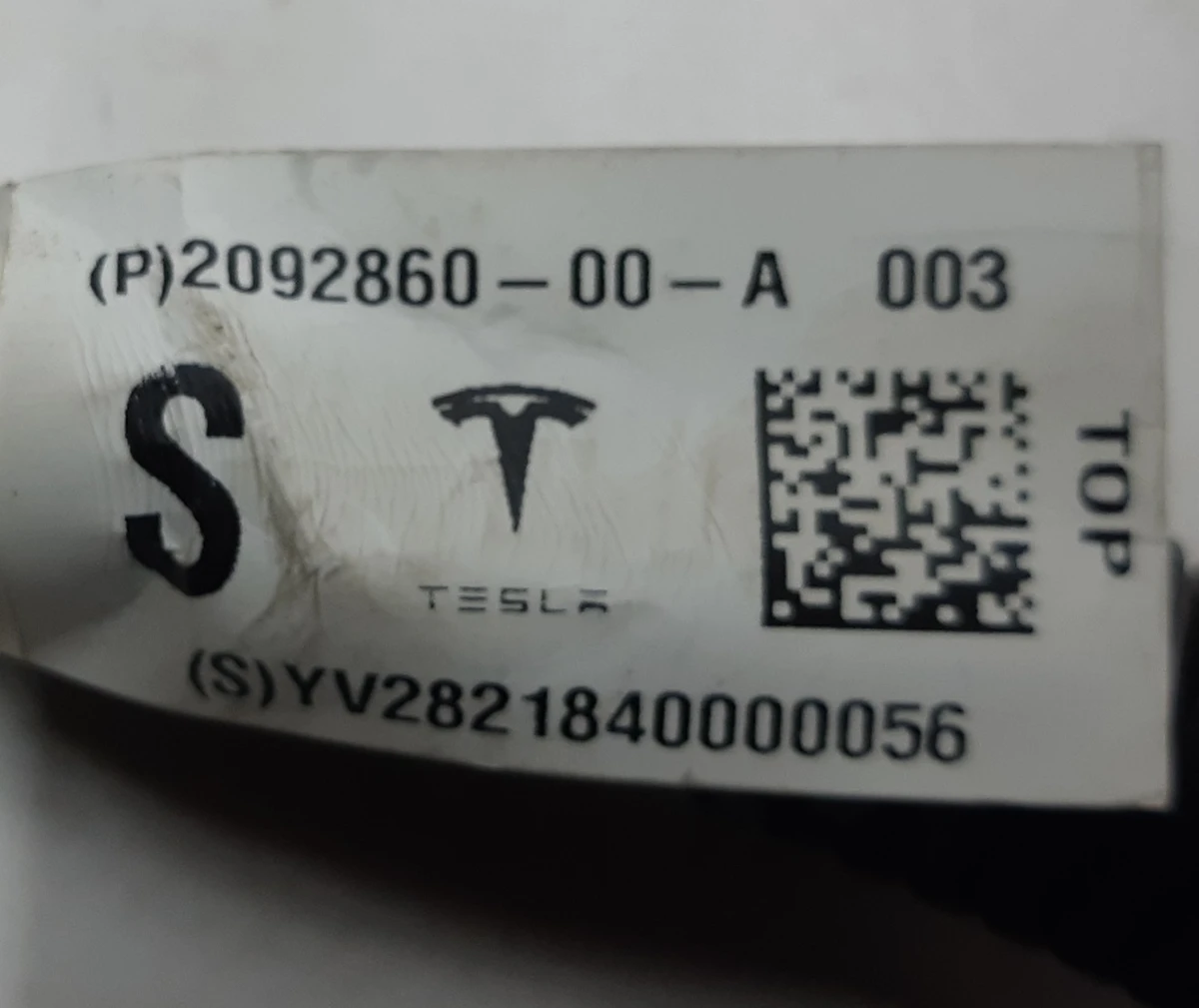 8 Кабель АКБ 12V плюс AWD Tesla S REST 2092860-00-A