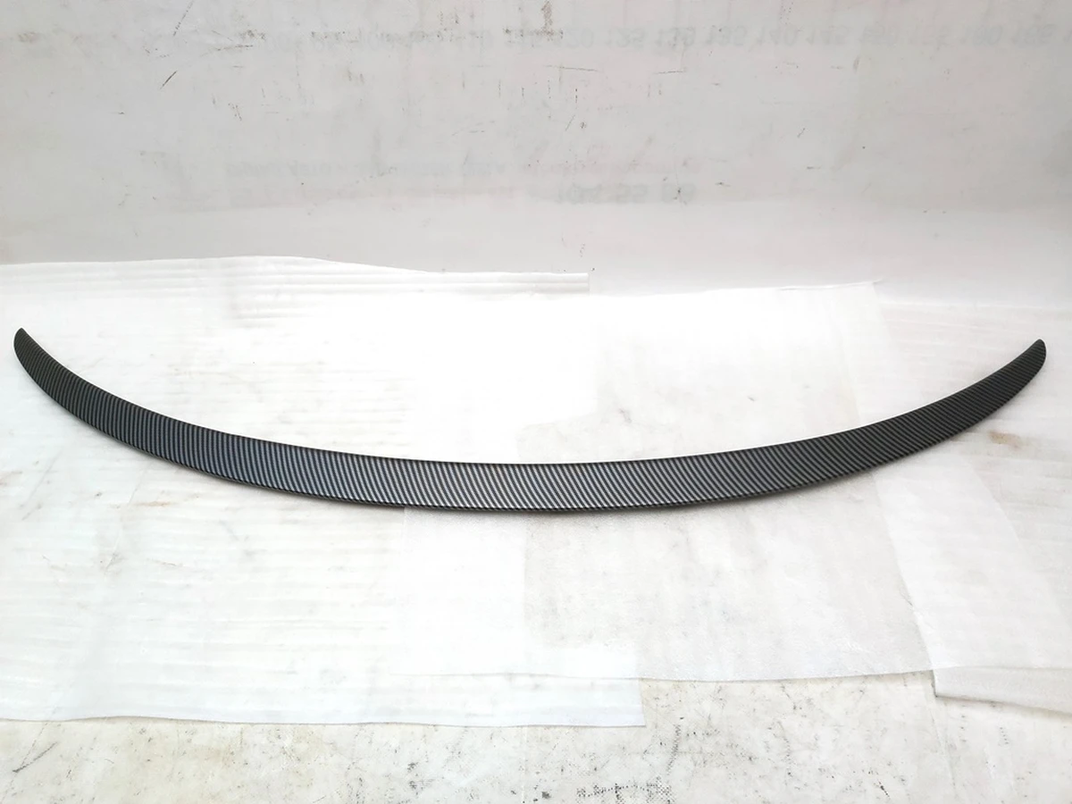 11 Spoiler decorative trunk lid (lada) MATTE CARBON Tesla model 3 1081460-E0-D
