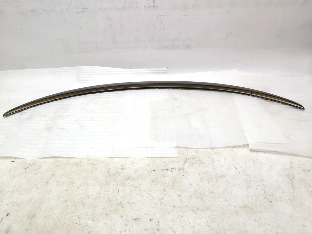 11 Spoiler decorative trunk lid (lada) MATTE CARBON Tesla model 3 1081460-E0-D