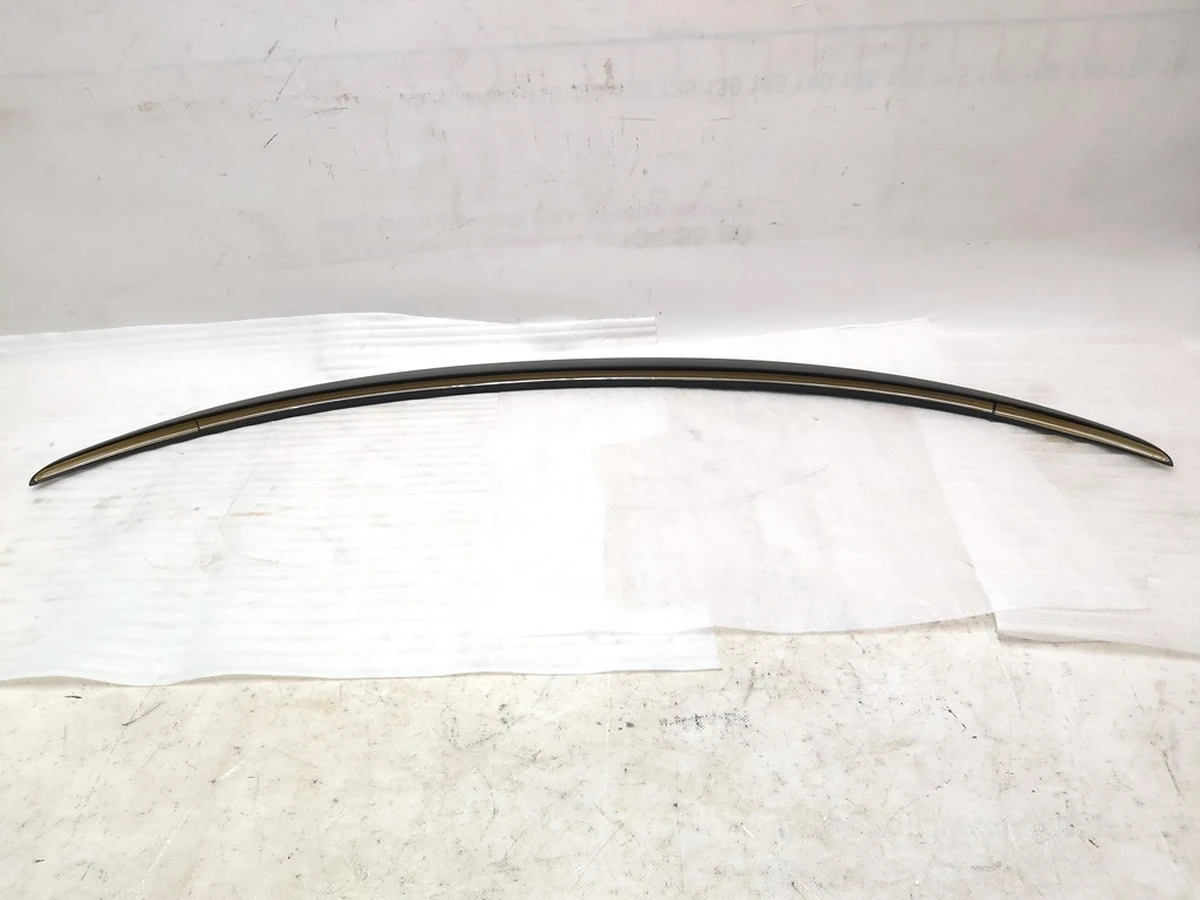 11 Спойлер декоративний кришки багажника (ляди) MATTE BLACK Tesla model 3 1081460-E0-D