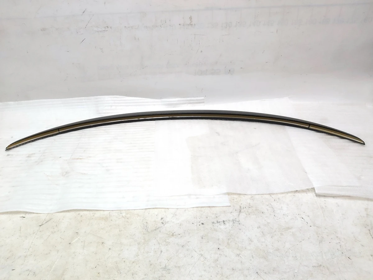 11 Спойлер декоративный крышки багажника (ляды) MATTE CARBON Tesla model 3 1081460-E0-D