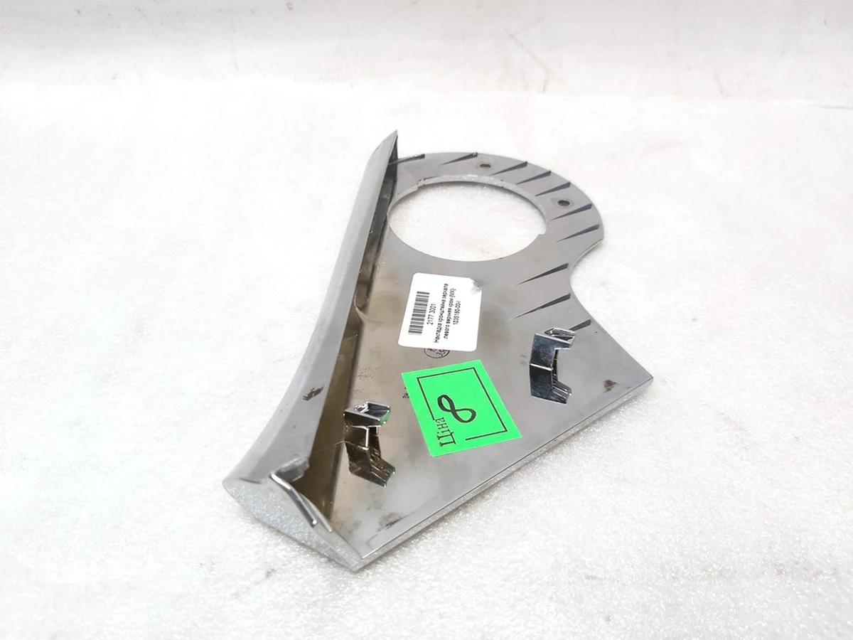 Накладка кронштейна дзеркала зовнішнього лівого верхня хром Tesla model X 1035180-00-I