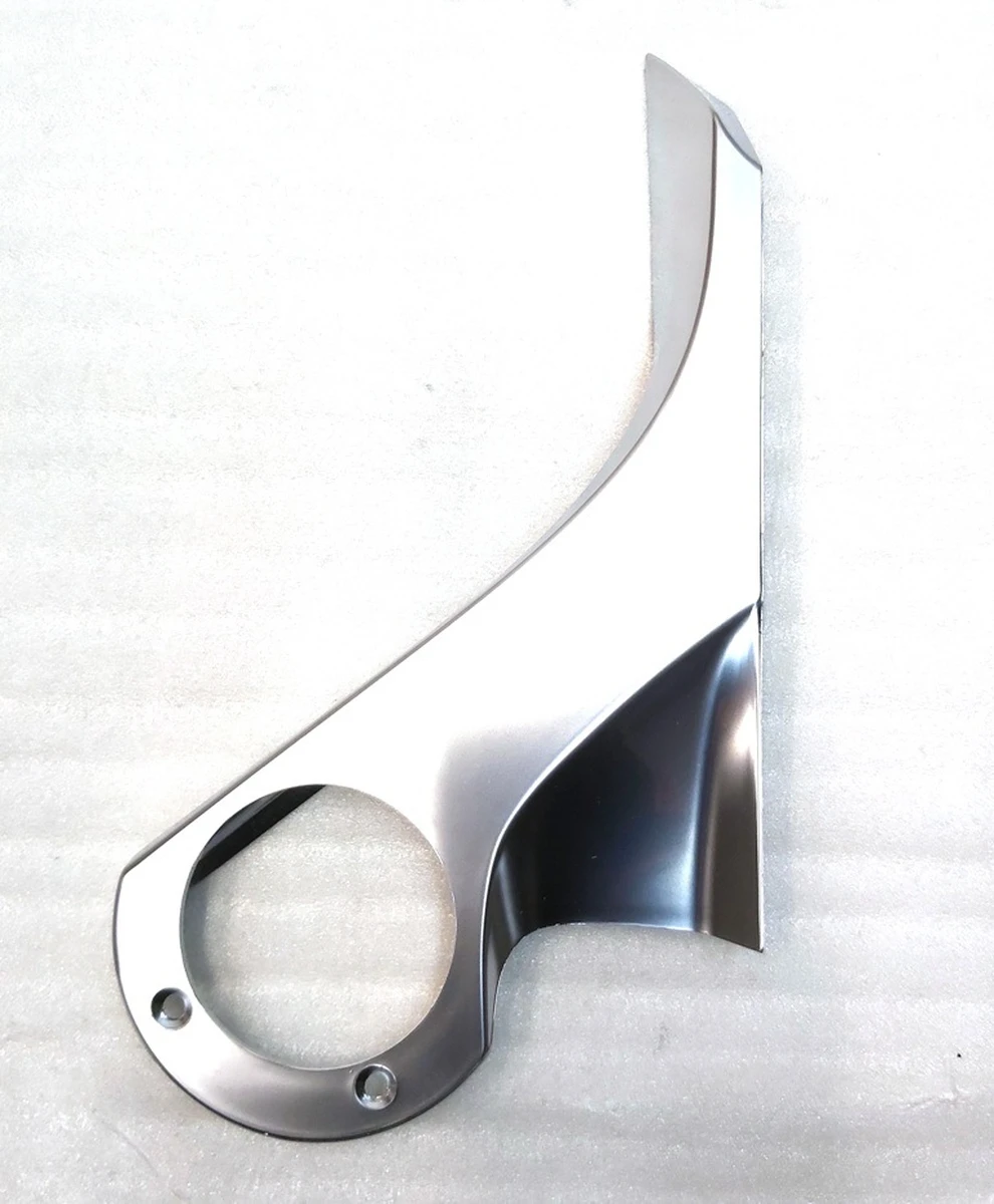 Cover of a mirror bracket outside left upper 2287.3001 CHROME Tesla Model 3 1110777-00, 1592031-000