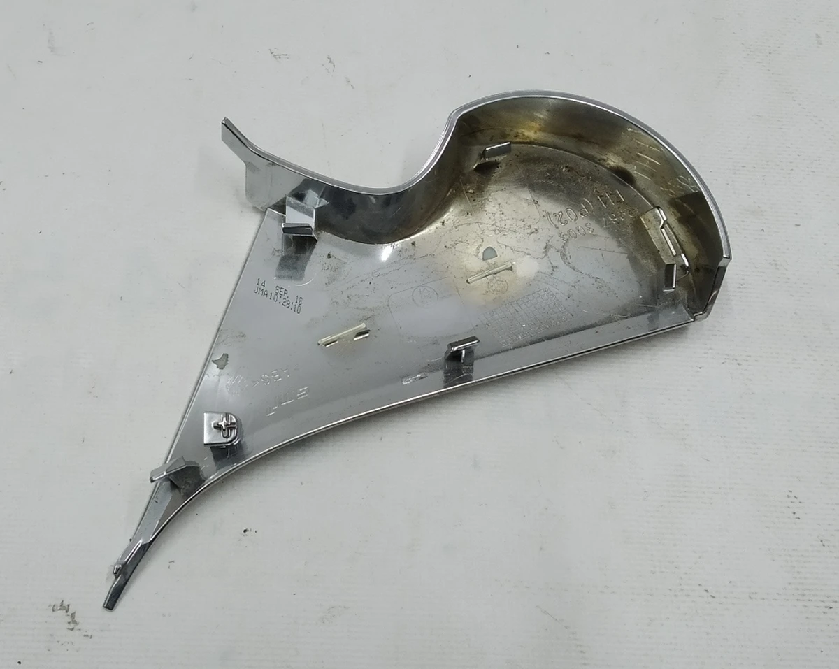 1 Outside mirror bracket overlay lower left 2287.3003 CHROME Tesla Model 3 1110777-00, 1592031-00