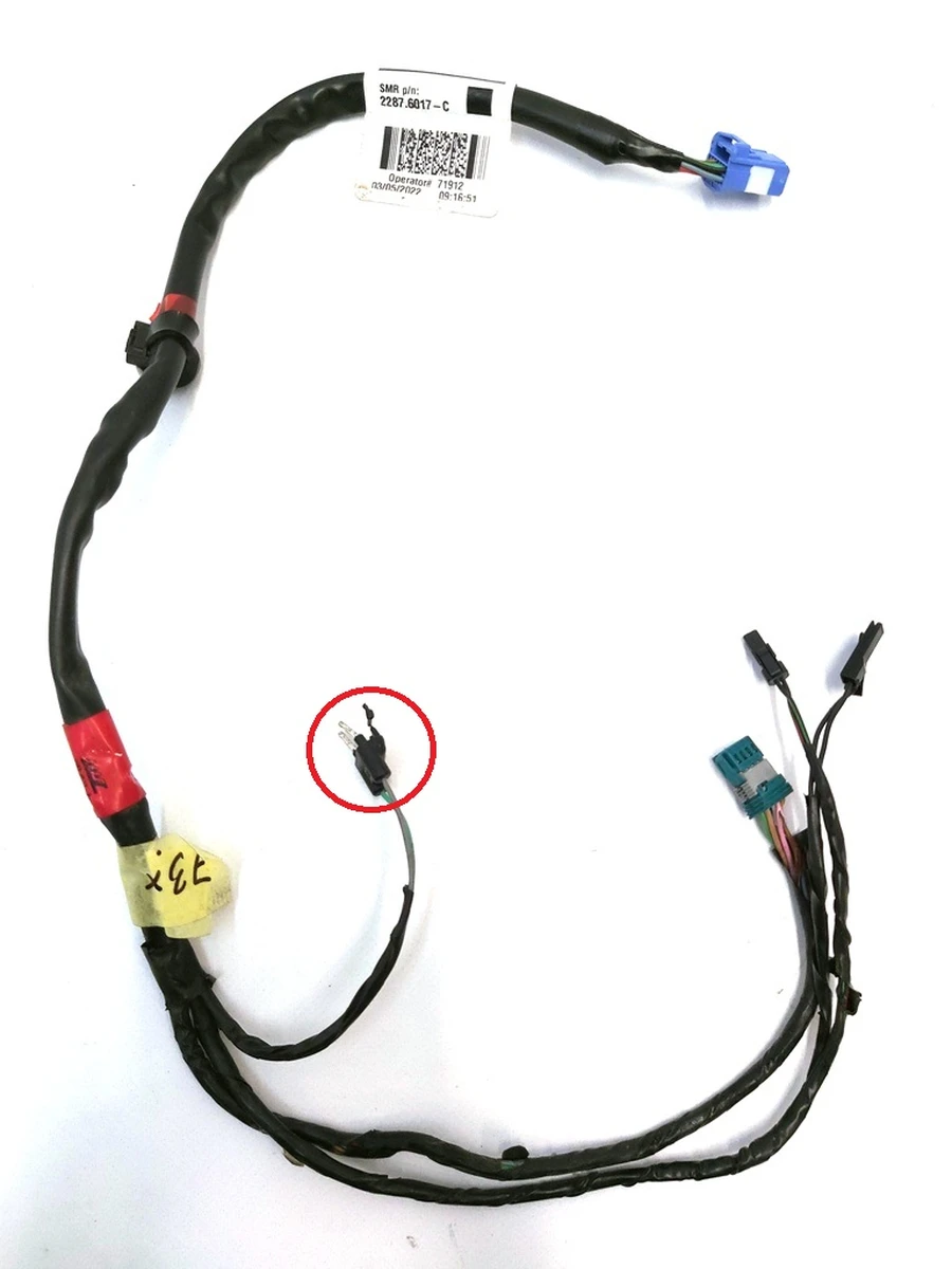 1 Електропроводка дзеркала зовнішнього лівого PREMIUM із пошкодженням Tesla Model 3 1592031-00-B