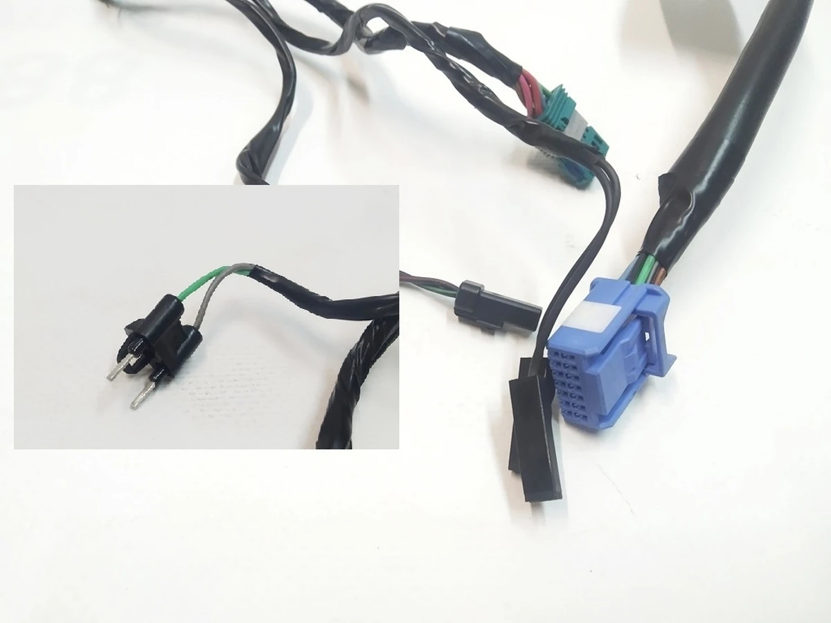 1 Электропроводка зеркала наружного правого PREMIUM 2087.4014-A Tesla Model 3 1592032-00-D