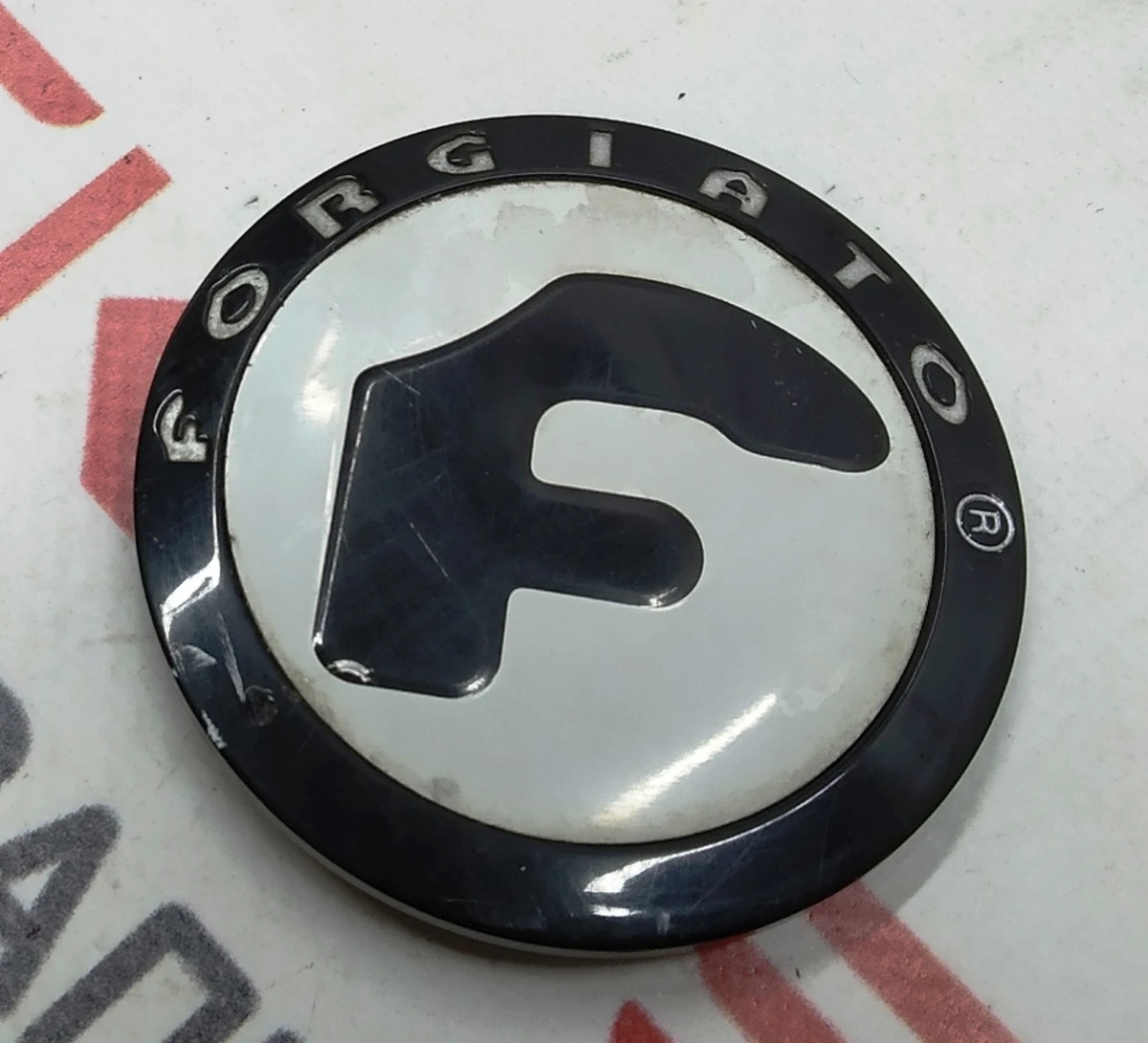 5 Ковпачок центральний колісного диска Forgiato Aggio (з пошкодженням) Tesla model S, model S REST 6005879-01-A