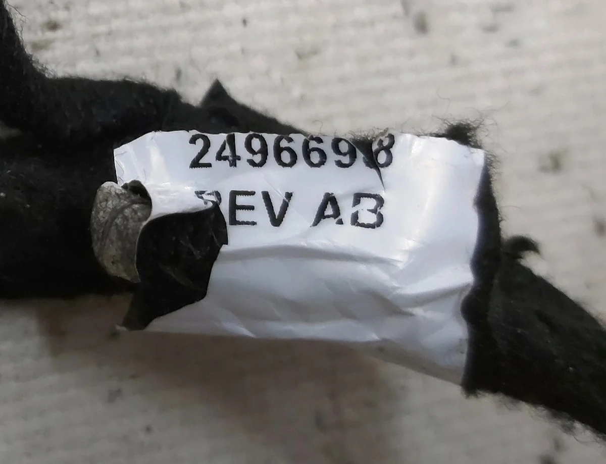 1 Steering wheel airbag wiring REV AB one parth Tesla Model S, Model S REST 2496698