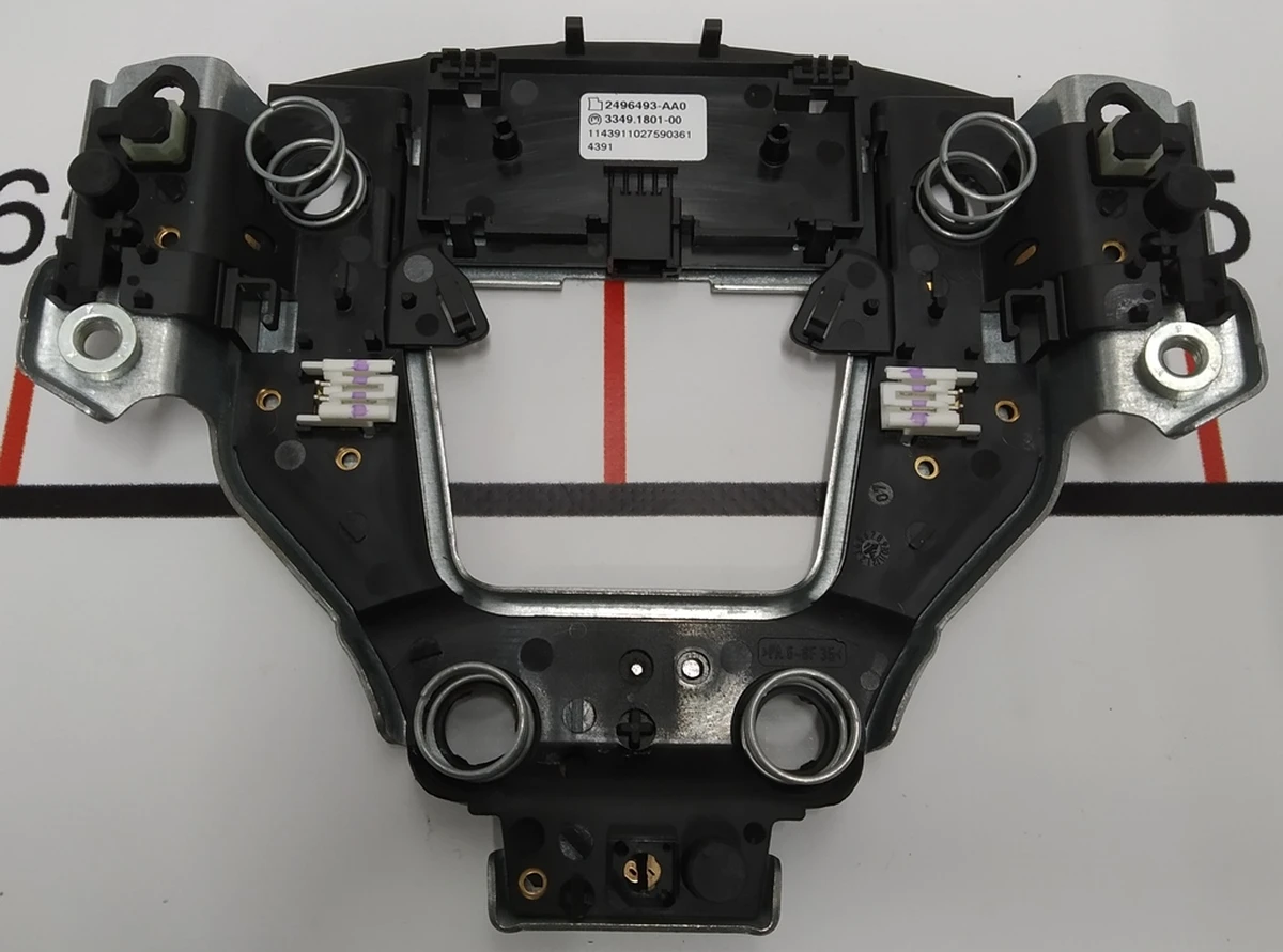 1 Bracket metal driver airbag assembly Tesla Model S, Model S REST, Model X 1456163, 1456211, 1474858