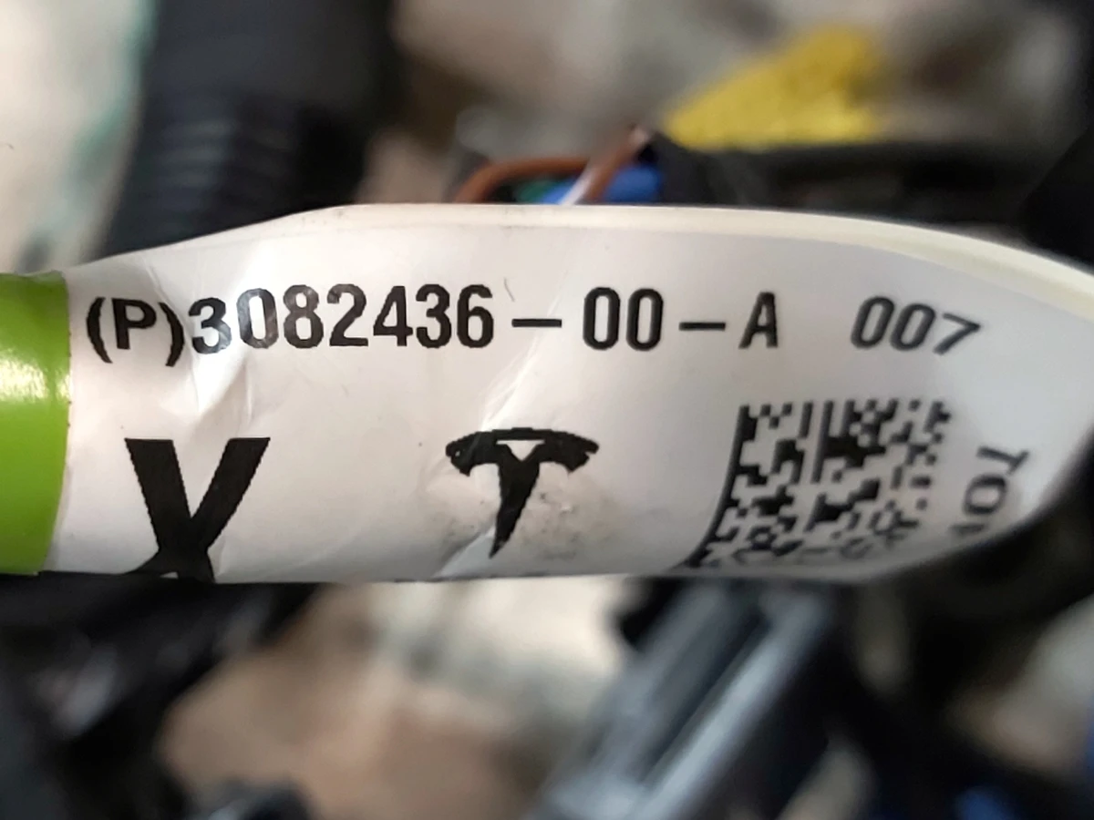 1 Електропроводка інструментальної панелі Info1, PREM AUD (торпедо) Tesla Model X 3082436-00-A