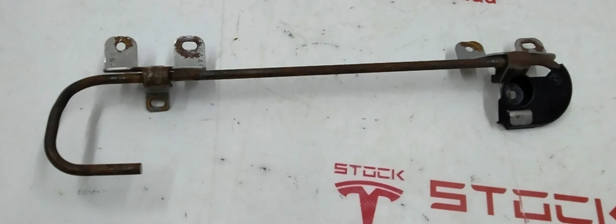 2 Упор спинки подвійного лівого сидіння 2-го ряду в зборі з кронштейнами кріплення Tesla model X 3123713-03-A