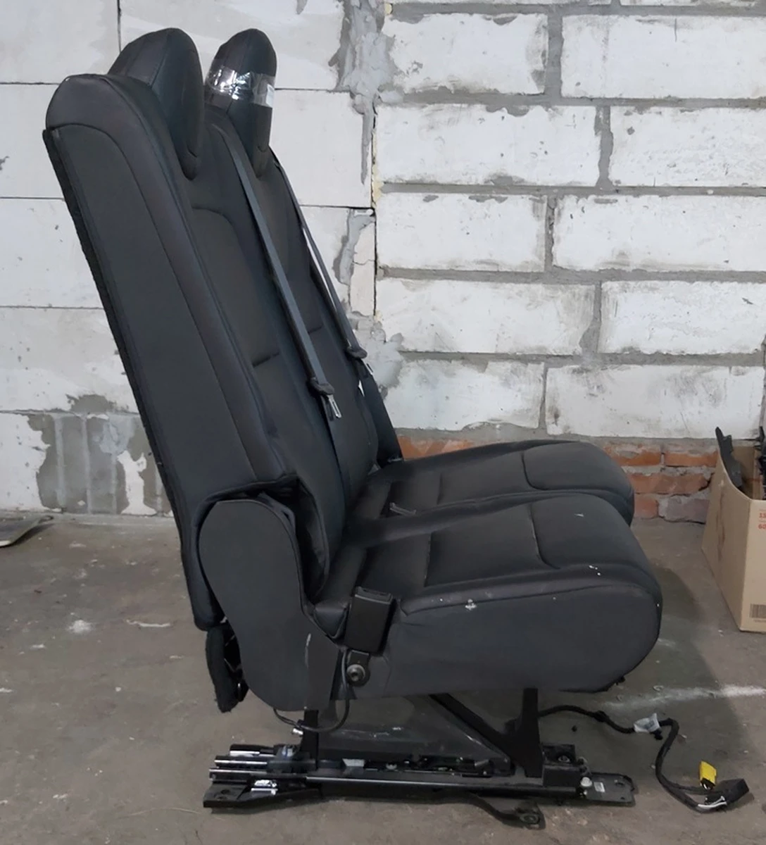 2 NA MX 2R 7ST 60 LH SEAT ASY PUR BLK assy Tesla model X 3123713-02-A