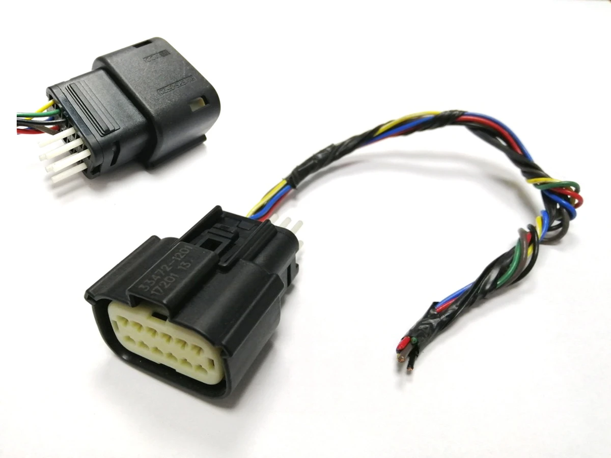 Роз'єм (фішка) 33472-1201 Junction Box x100/12pin Tesla model X 1049678-00-H