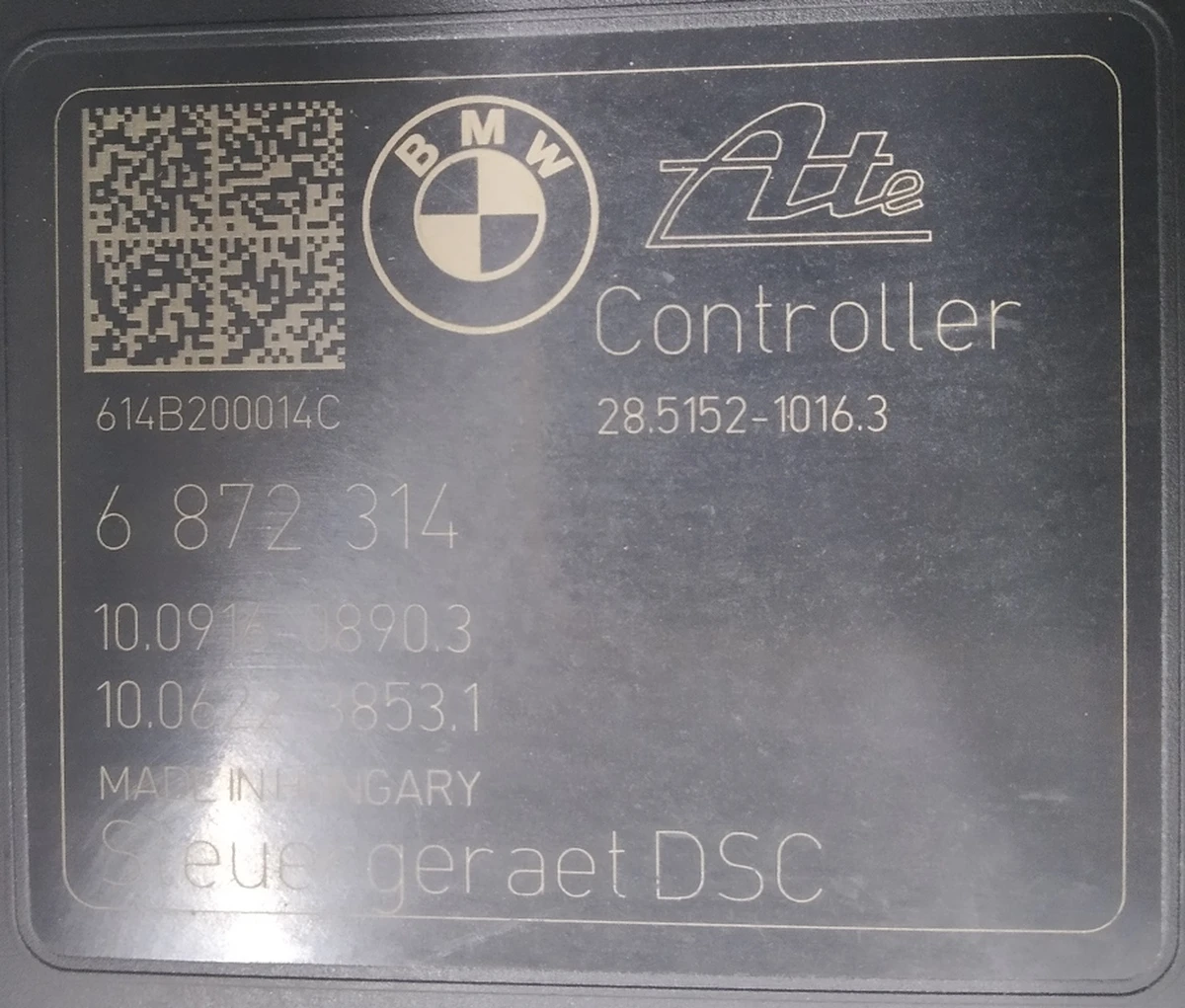 Модуль ABS (RP гідравлічний вузол DSC) в зборі з кронштейном і подушками BMW i3 34516872313