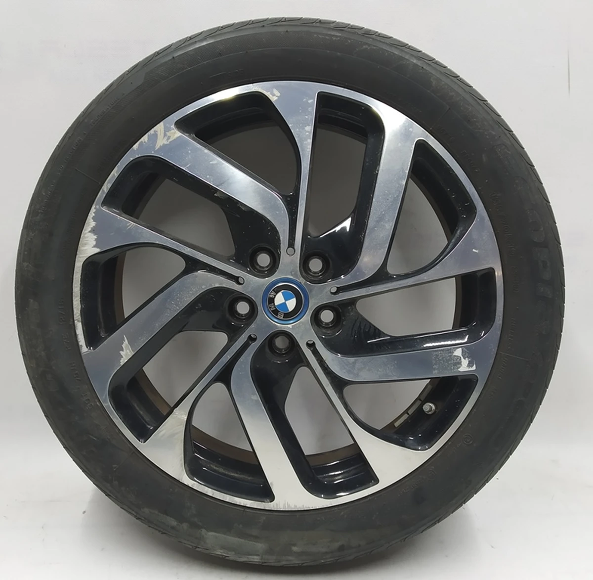 Disc wheel light alloy jet bl.sol.paint