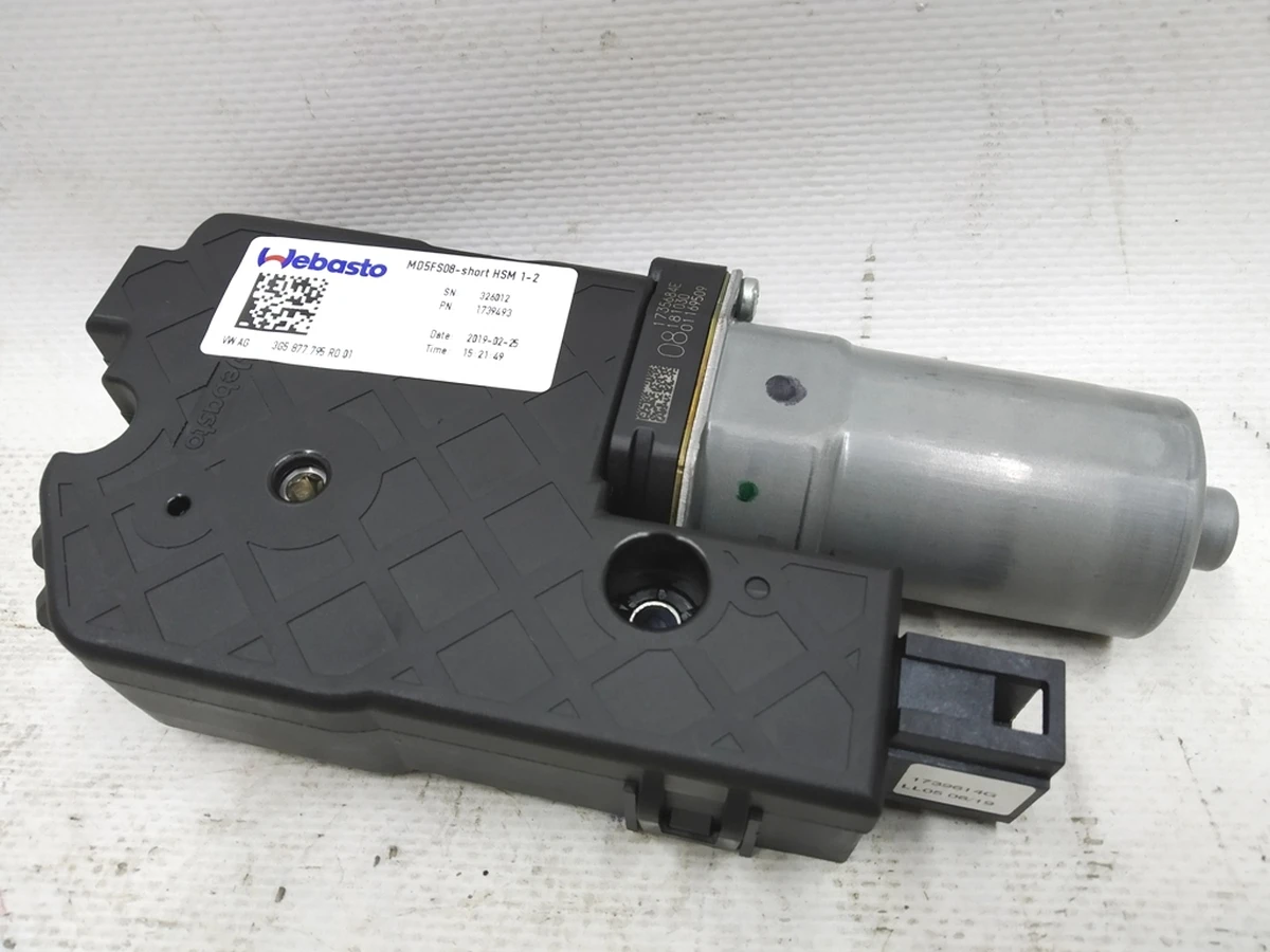 Sliding sunroof motor front and rear Audi E-tron 3G5877795