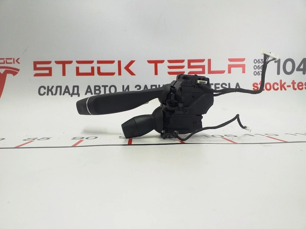 2 Перемикач здвоєний модуля керування кермової колонки Tesla model X 408-187