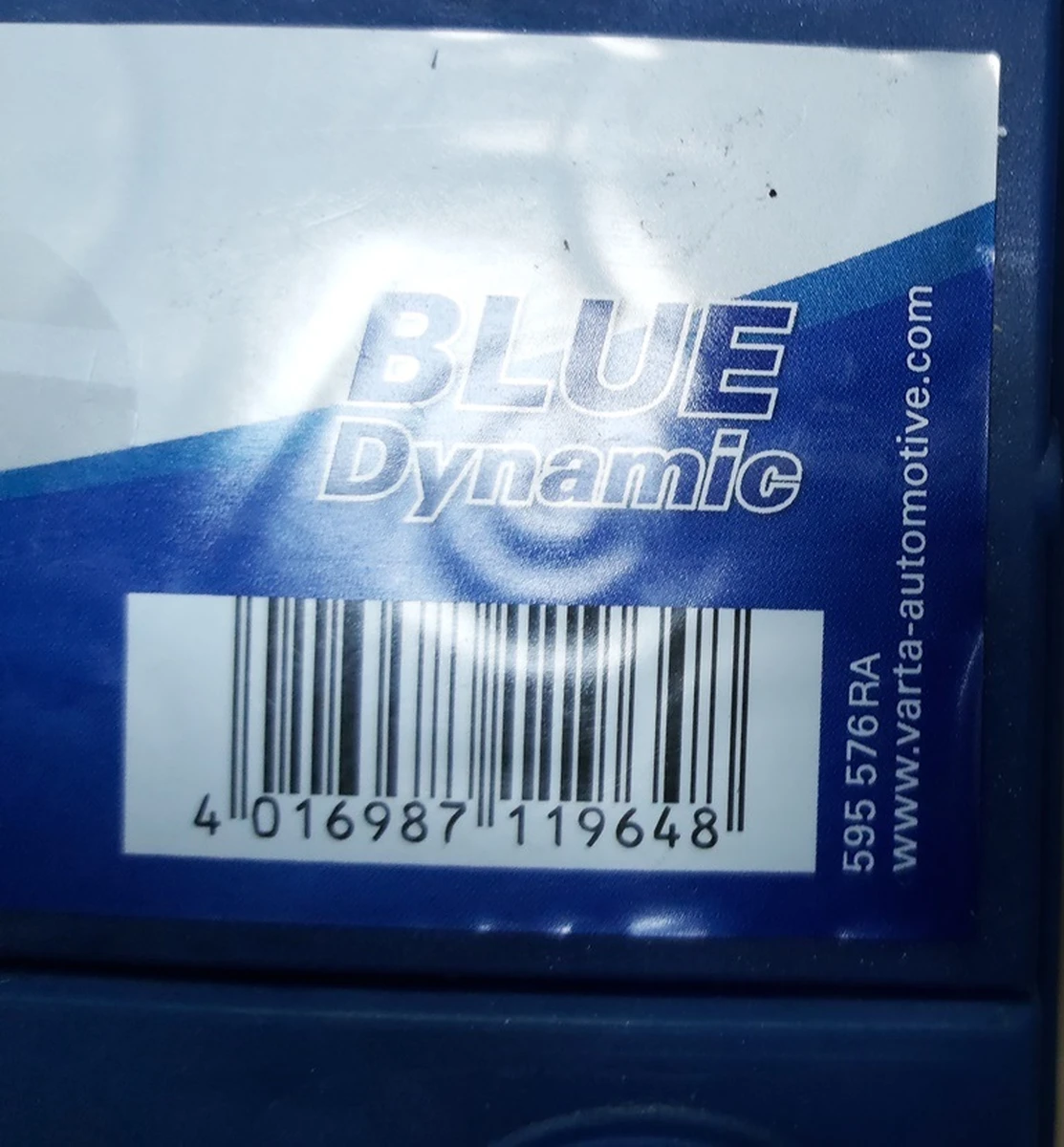 1 ASY,12V VARTA  6СТ-45 BLUE dynamic (B32)