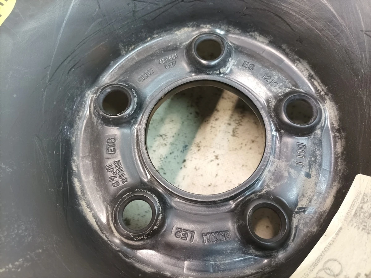 Spare wheel VREDESTEIN SPACE MASTER T180/70-19 116P 5.5JTx19H2 Audi E-tron 4KE601027