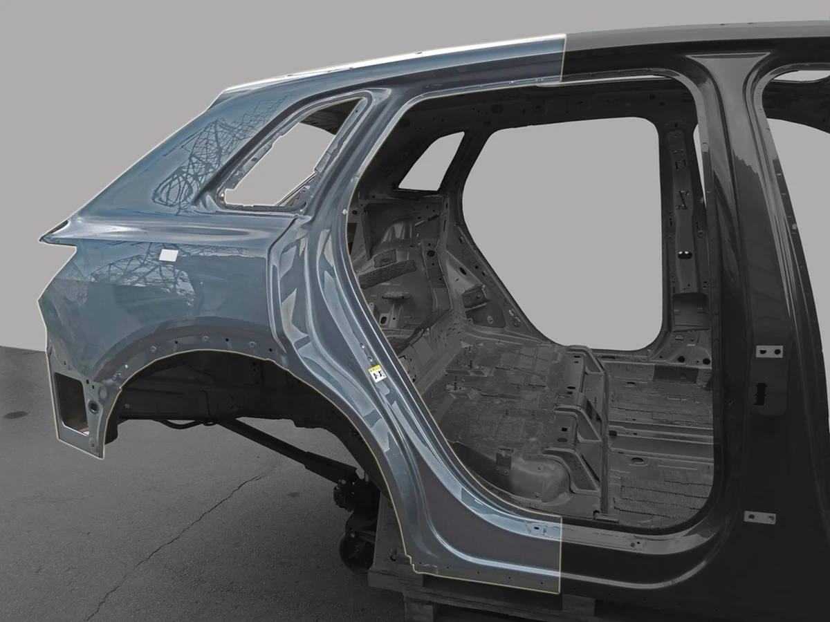 Кузов відрізна частина стійки C/D задня права Audi E-tron 4KE809838