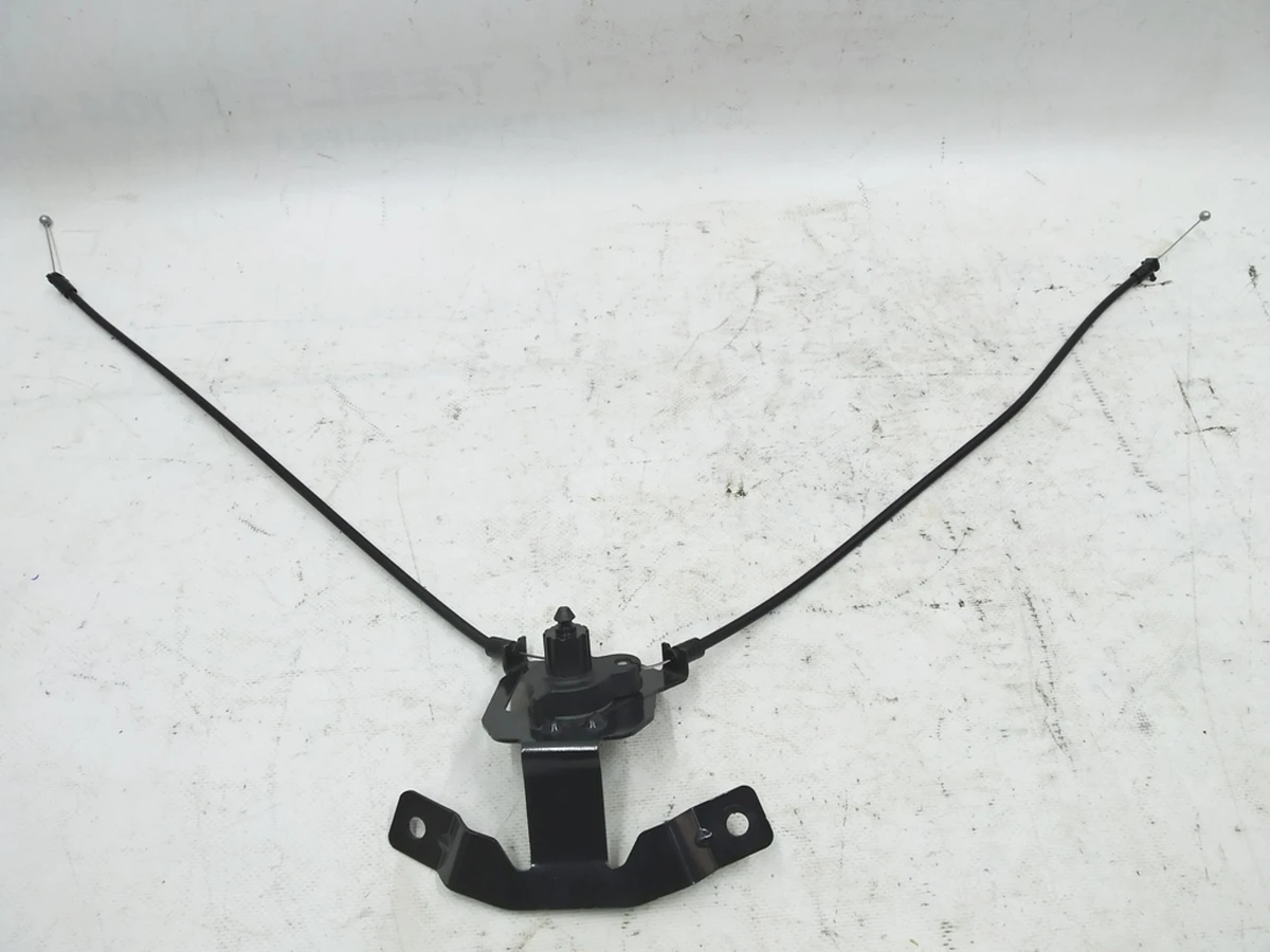 Механізм відкриття капота з тросиками у зборі нижній Audi E-tron 4KE823529B