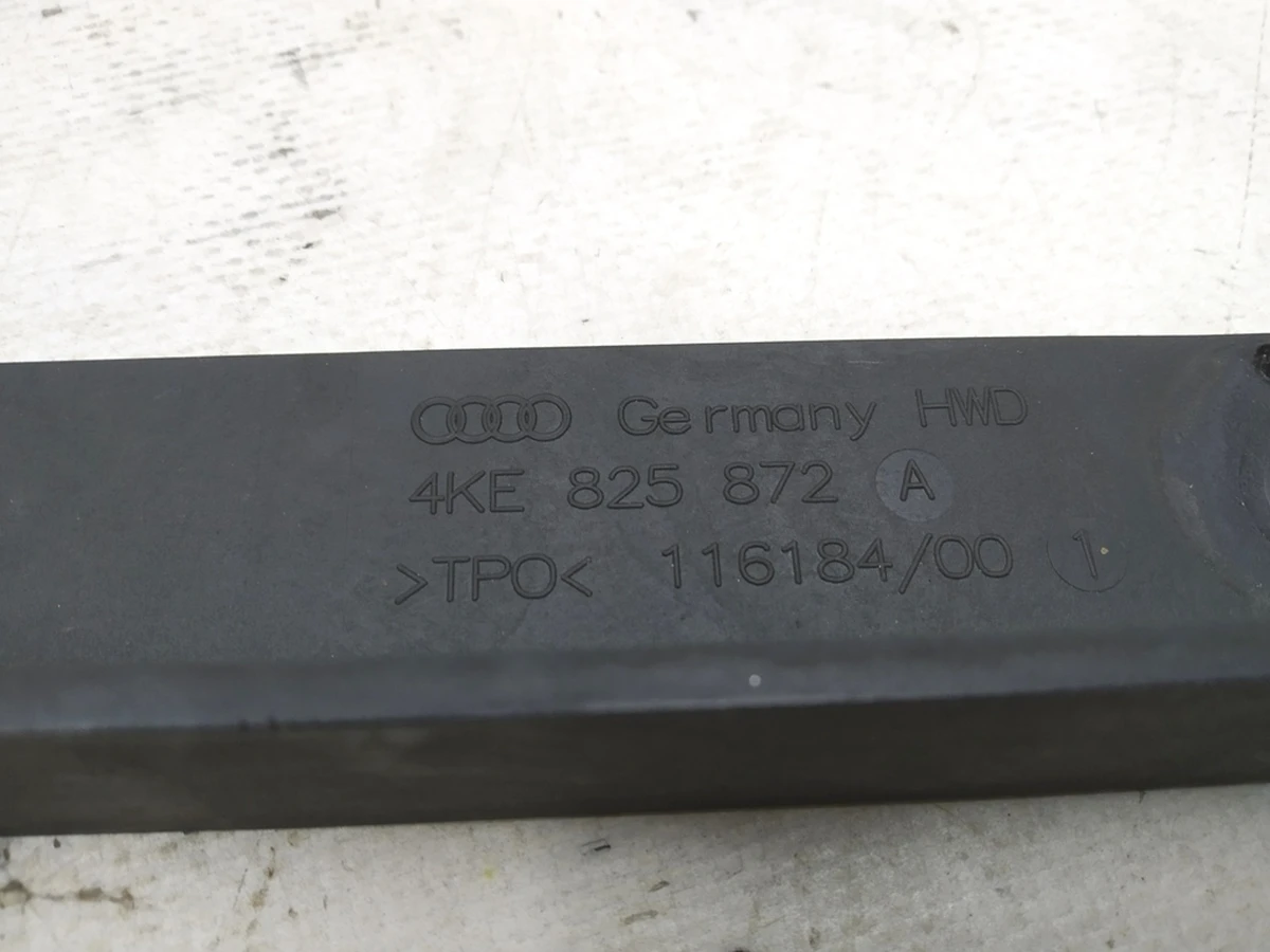 Rear underbody spoiler Audi E-tron 4KE825872A